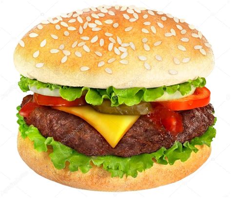 Hamburger — Stock Photo © Shelest Studio 12840574