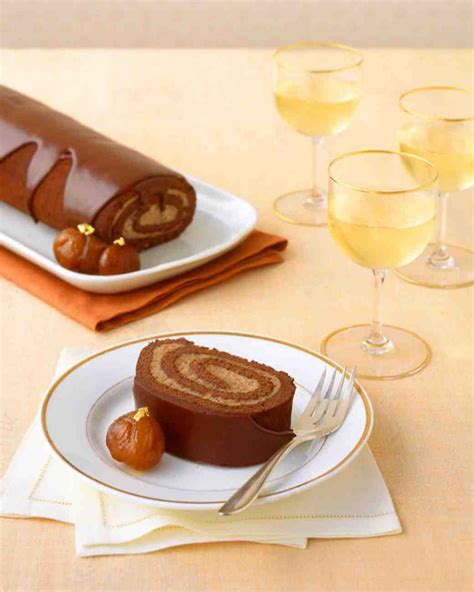 Chocolate Roulade With Chocolate Glaze Recipe With