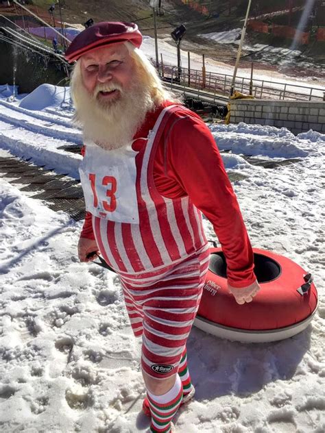 All The Santas Come To Gatlinburg In Spring To Relax And Many Of Them