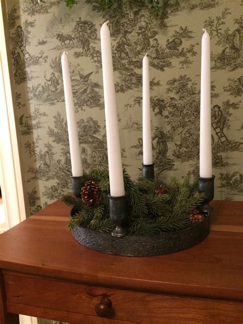 Advent Wreath Candle Holder Made To Order Etsy Wreath Candle Holder Advent Candle Holder
