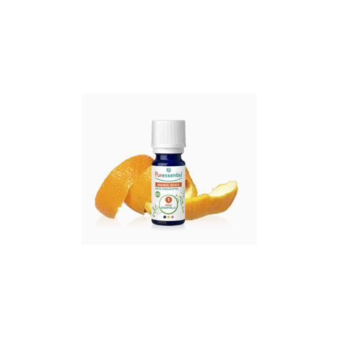 Organic Sweet Orange Essential Oil Puressentiel 10 Ml Puressentiel