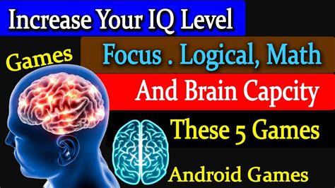 How To Increase Iq Level Top 5 Games For Increase Iq Level Brain
