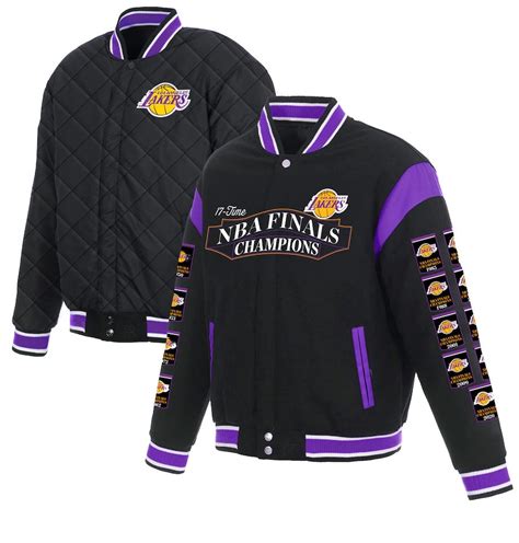 Los Angeles Lakers Jh Design 17 Time Nba Finals Champions Reversible