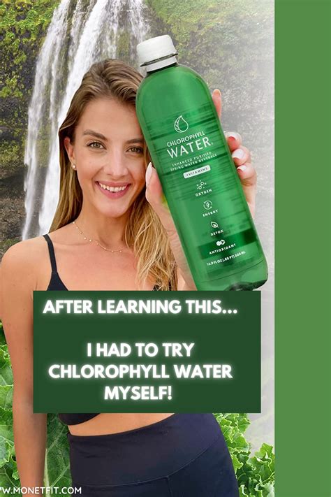 6 Insane Benefits Of Drinking Chlorophyll Water Monet Fit