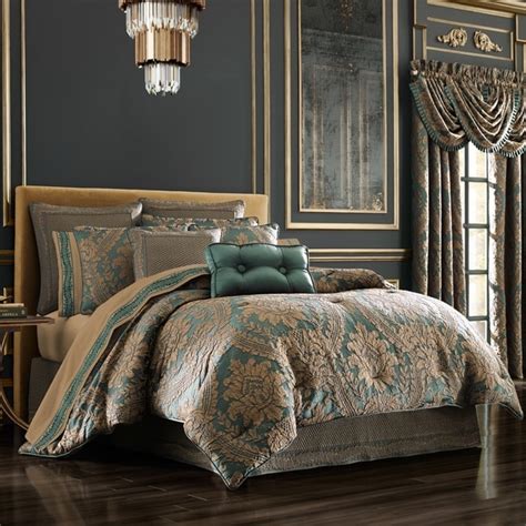 Shop Gracewood Hollow Sijaric Emerald Jacquard Comforter Set