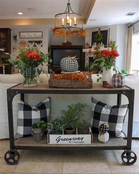 47 console table decor ideas. 23 Amazing Ways To Style Your Console Table With Fall Decor