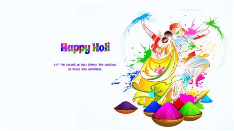 Holi Wallpaper Hd Happy Holi 2020 Radha Krishna 1366x768 Download