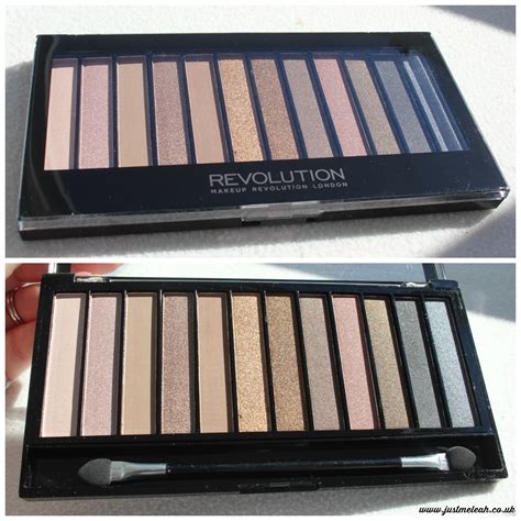 Makeup Revolution Iconic Palette Naked Dupe Love Leah