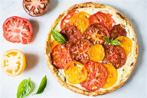 Heirloom Tomato Ricotta Tart Very Eatalian