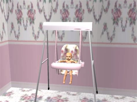 Mod The Sims Updated Baby Swing New Mesh By Request