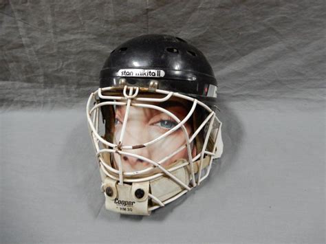 Northland Hockey Helmet Model Stan Mikita Ii Cooper Mask Made In Canada