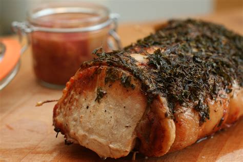 I have brined fresh pork hams and gave them away for christmas gifts. Brined Pork Loin with Rhubarb Compote and Sauteed Fennel