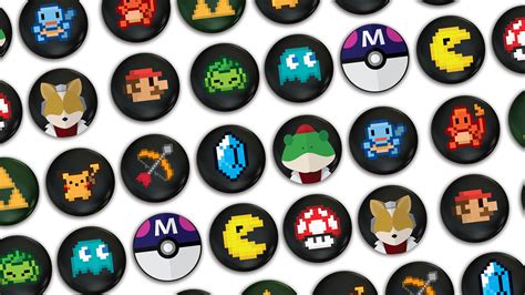 Introducing New Gaming Badges As The Perfect Retro Accessory Teechu