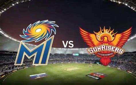 Mumbai Indians Vs Sunrisers Hyderabad Who Will Win The Match Today In