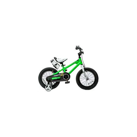 Bicicleta Pentru Copii Royalbaby Freestyle Roti De 14 Verde Emagro