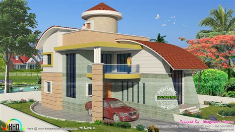 Home Desain Minimalis North Indian House Plan 2080 Sq Ft