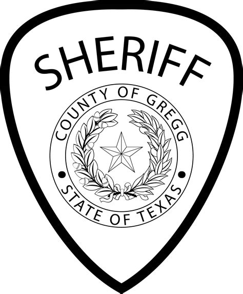 GREGG COUNTY SHERIFF,S OFFICE LAW ENFORCEMENT PATCH VECTOR F - Inspire