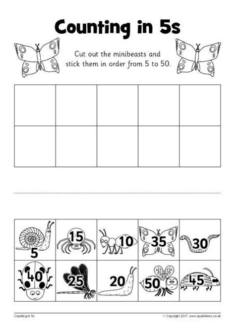 Counting In 5s Worksheet Kid Worksheet Printable