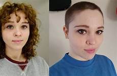 shaved women heads their after before who self vice