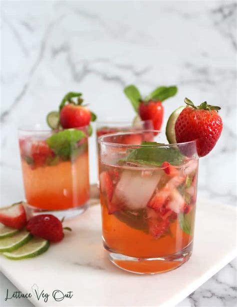 Strawberry Mojito Mocktail Recipe Easily Homemade