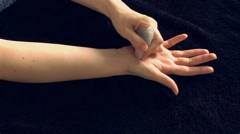 Hand And Arm Massage Using Gua Sha Tool Youtube