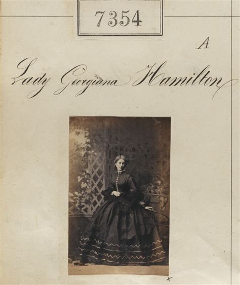 Npg Ax57264 Georgiana Susan Née Hamilton Countess Of Winterton Portrait National