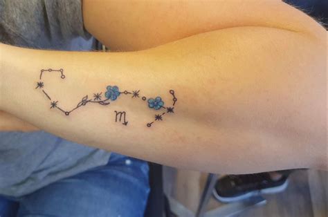 Star Constellation Tattoo Scorpio Star Constellation Tattoo Tattoos