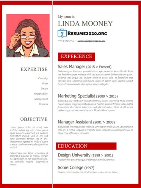 Best Resume Templates 2020 ⋆ Free 30 Examples In Docx