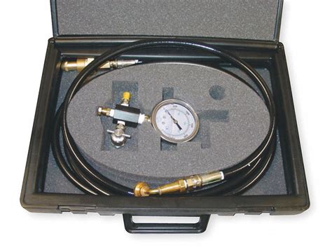 Hydraulic Nitrogen Accumulator Charging System Pressure Gauge Test Kit