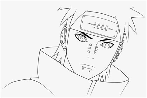 Drawing Of Pain From The Anime Naruto By Yaboiartlover On Deviantart