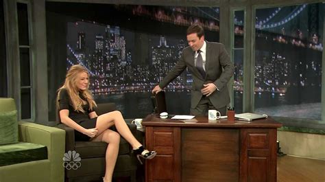 Blake Lively S Beautiful Upskirt Moment In Jimmy Fallon Celebrity Scandal
