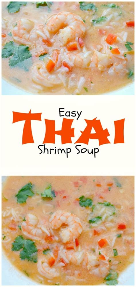 Easy Thai Shrimp Soup Miss Frugal Mommy