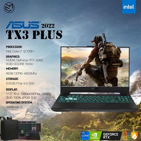 Asus Tx3 Fx507z Intel Edition Gaming Laptop 16gb Ram 512gb Ssd Asus