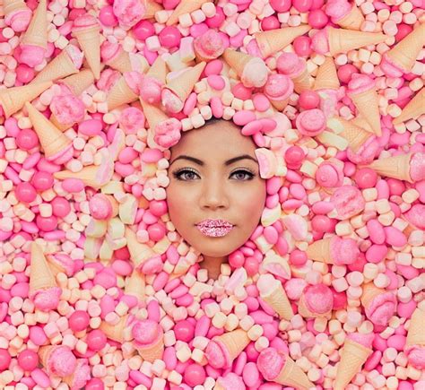 Sugar Girl Candy Woman Pink Girl Hd Wallpaper Peakpx
