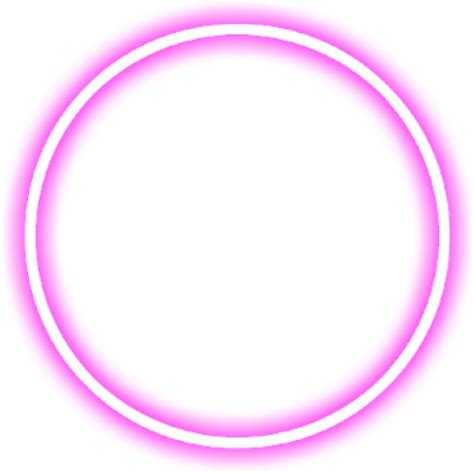 circle pink neon neonpink icon iconic overlay iconoverl... png image