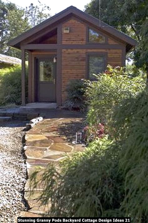 Stunning Granny Pods Backyard Cottage Design Ideas Cottage Porch