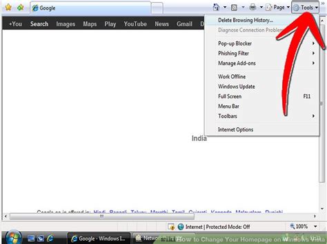 It even allows you to search in windows, web and new cortana interface. How to Change Your Homepage on Windows Vista: 10 Steps