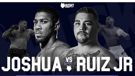 Sudah punya mola tv belum? Jadwal Tinju Dunia Anthony Joshua vs Andy Ruiz Jr 2 ...