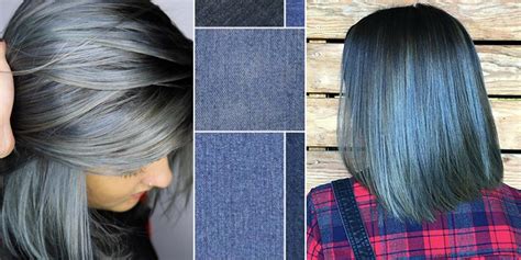 Denim For Hair Is Set To Be Springs Coolest Colour Trend