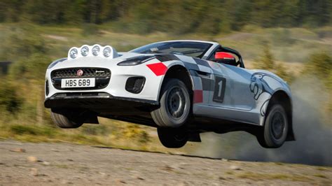 New Jaguar F Type Rally Car Pays Tribute To The Xk120