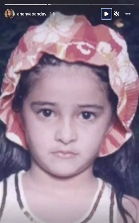 Ananya Panday Shares A Throwback Picture From Her Childhood Days Calls