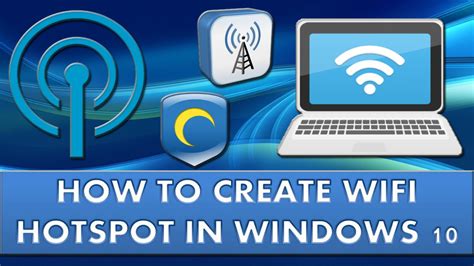 Create A Hotspot On Windows Fast Hot Spot Hotspot Wifi Logo Reveal My