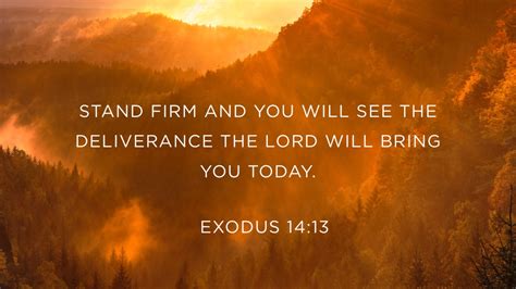 Verse Of The Day Exodus 1413 Idisciple
