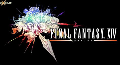 Ffxiv Logo Black Screenshot Wallpaper Zu Final Fantasy Xiv Exgade