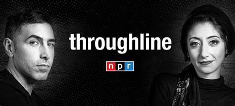 Daisy's dulcet tones are worth a listen alone, but tune in for fun conversations with recent guests including dolly alderton and elizabeth day. Introducing 'Throughline,' NPR's First History Podcast ...