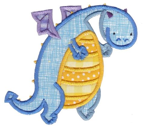 Dashing Dragons Applique Set 3 Sizes Products Swak Embroidery
