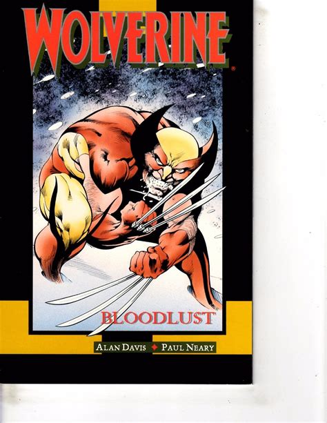 Lot Of 2 Comic Books Marvel Wolverine Bloodlust And Knights Of