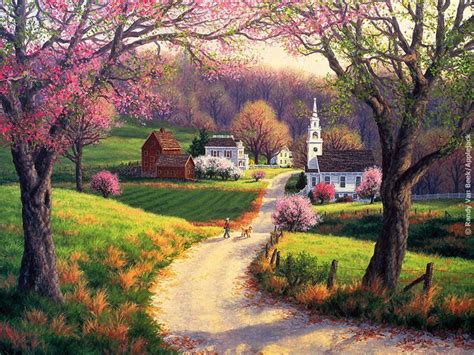 Pin By Marilynn On Favorite Art And Photos Country Art Landscape