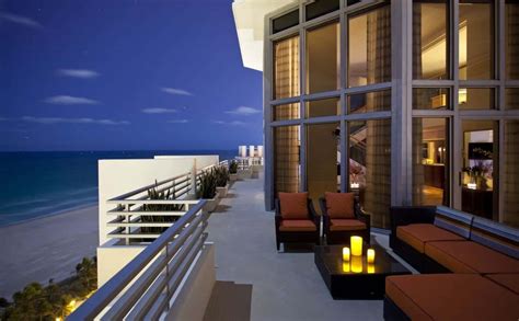 Miami Beach Hotels With Ocean View Balcony Suites On South Beach