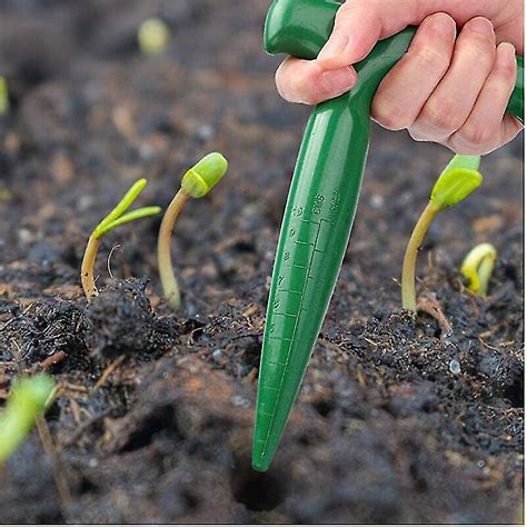 Garden Sow Dibber Planting Punch Hole Puncher Flower Cultivation Plant